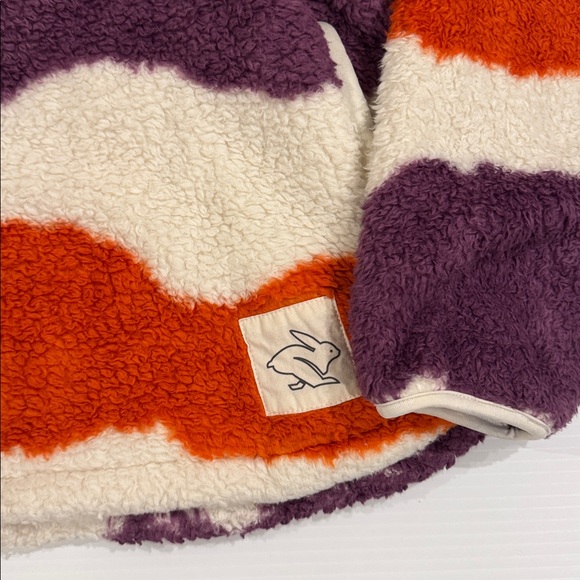 Rabbit zip fleece pullover Womens Size Small - Picture 2 of 8